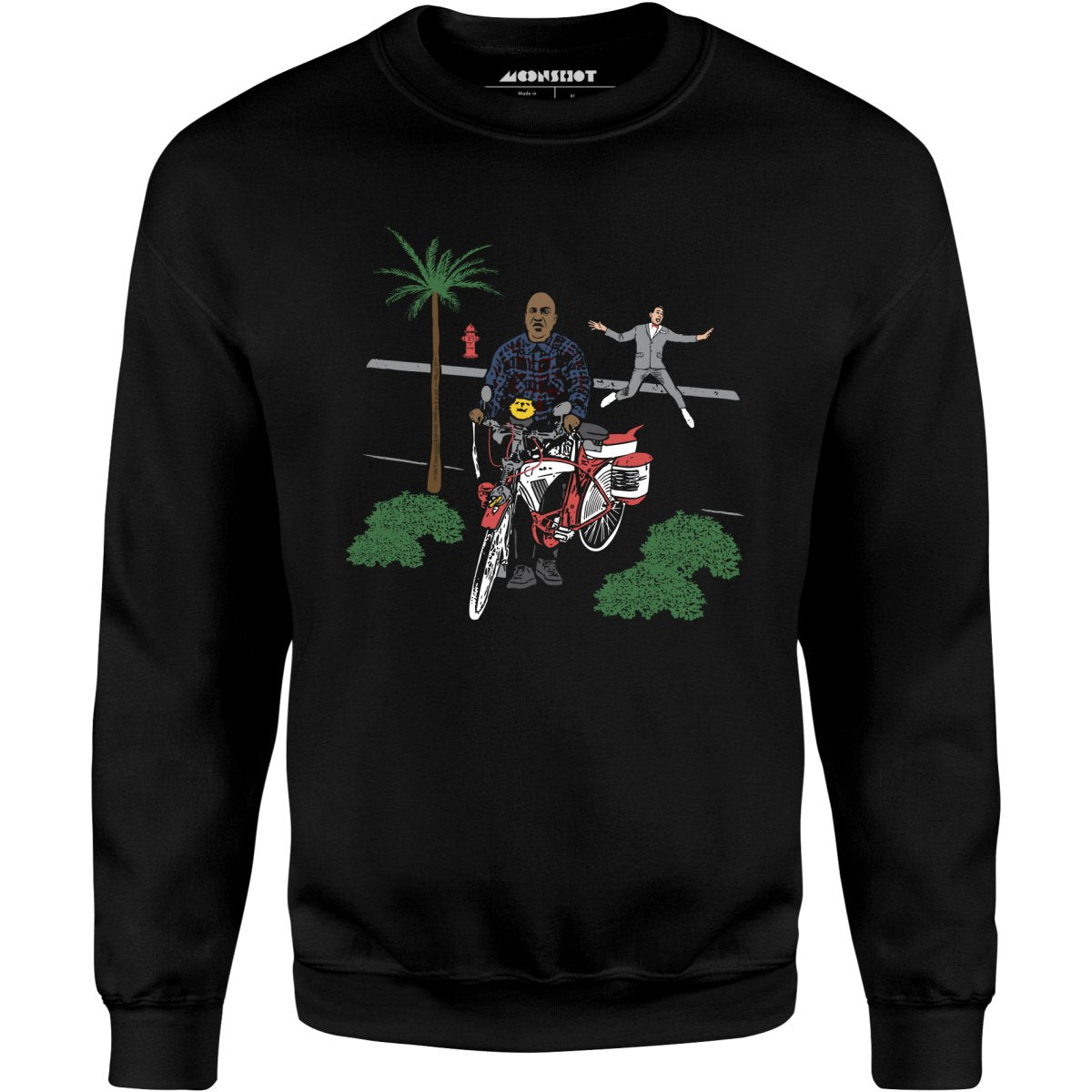 That's My Bike, Punk! Deebo + Pee-Wee Parody Mashup - Unisex Sweatshirt