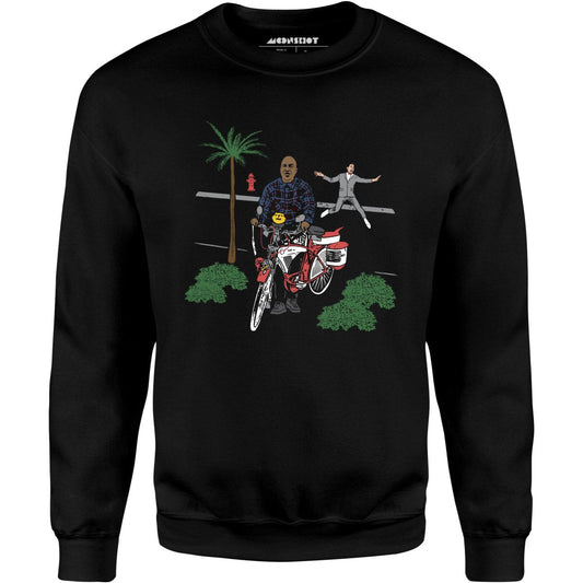 That's My Bike, Punk! Deebo + Pee-Wee Parody Mashup - Unisex Sweatshirt