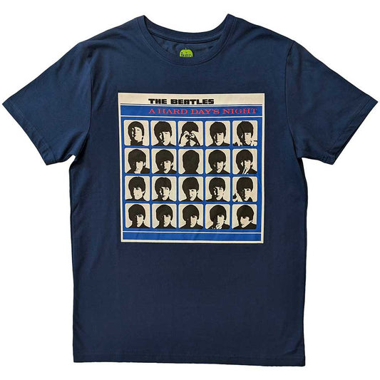 A Hard Day's Night Album Cover T Shirt Blue