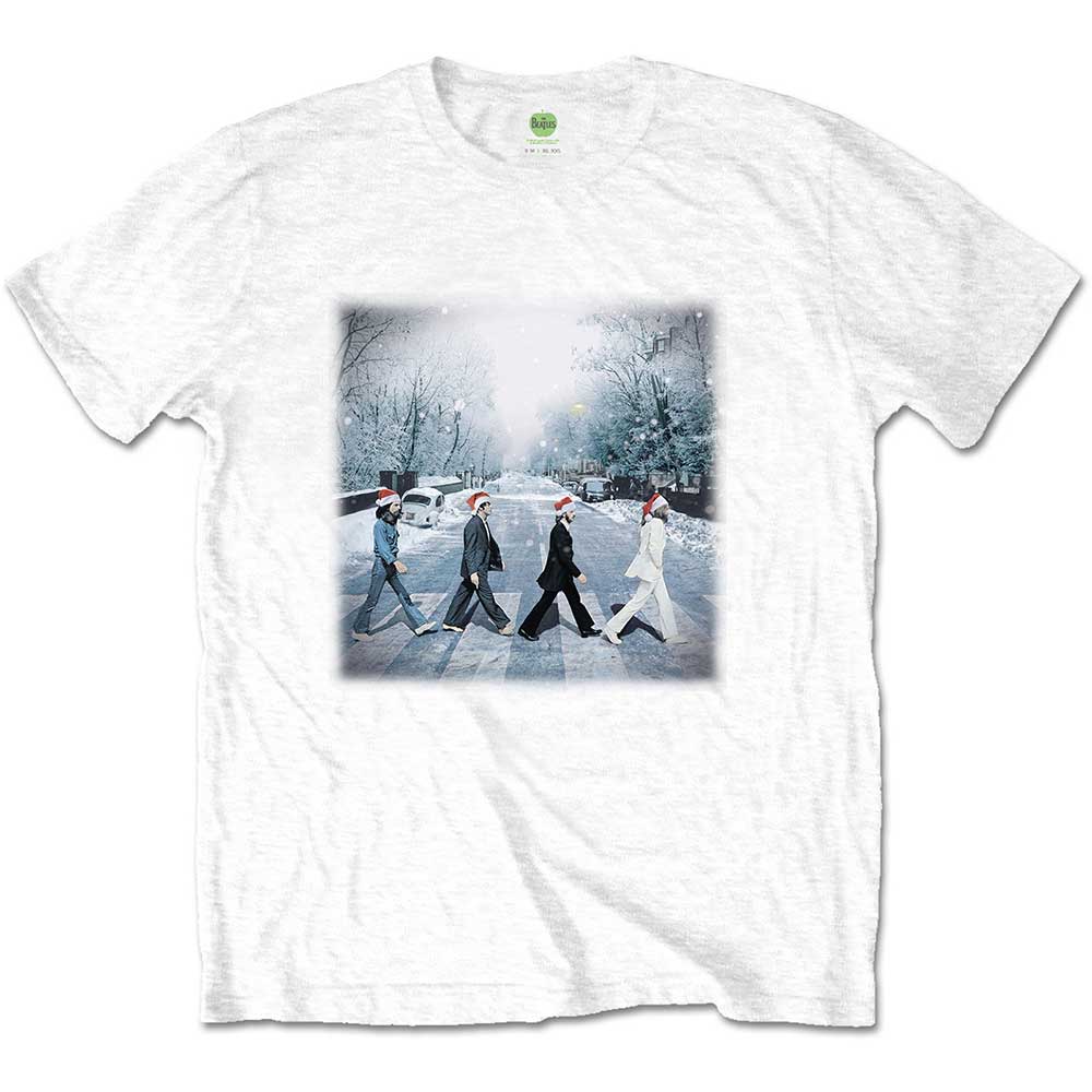 Abbey Christmas T Shirt White