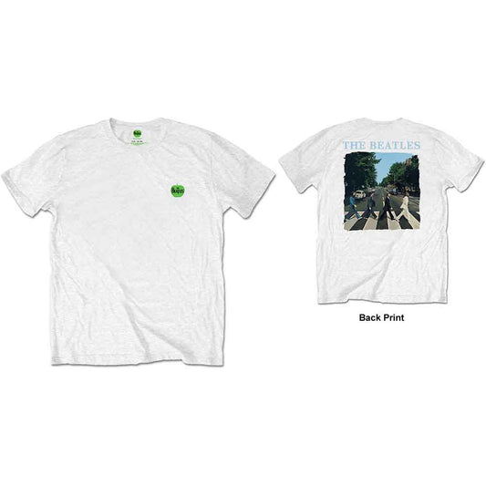 Abbey Road & Logo T Shirt White