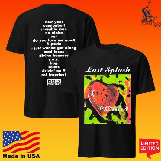The Breeders Last Splash 2026 Tour T-shirt