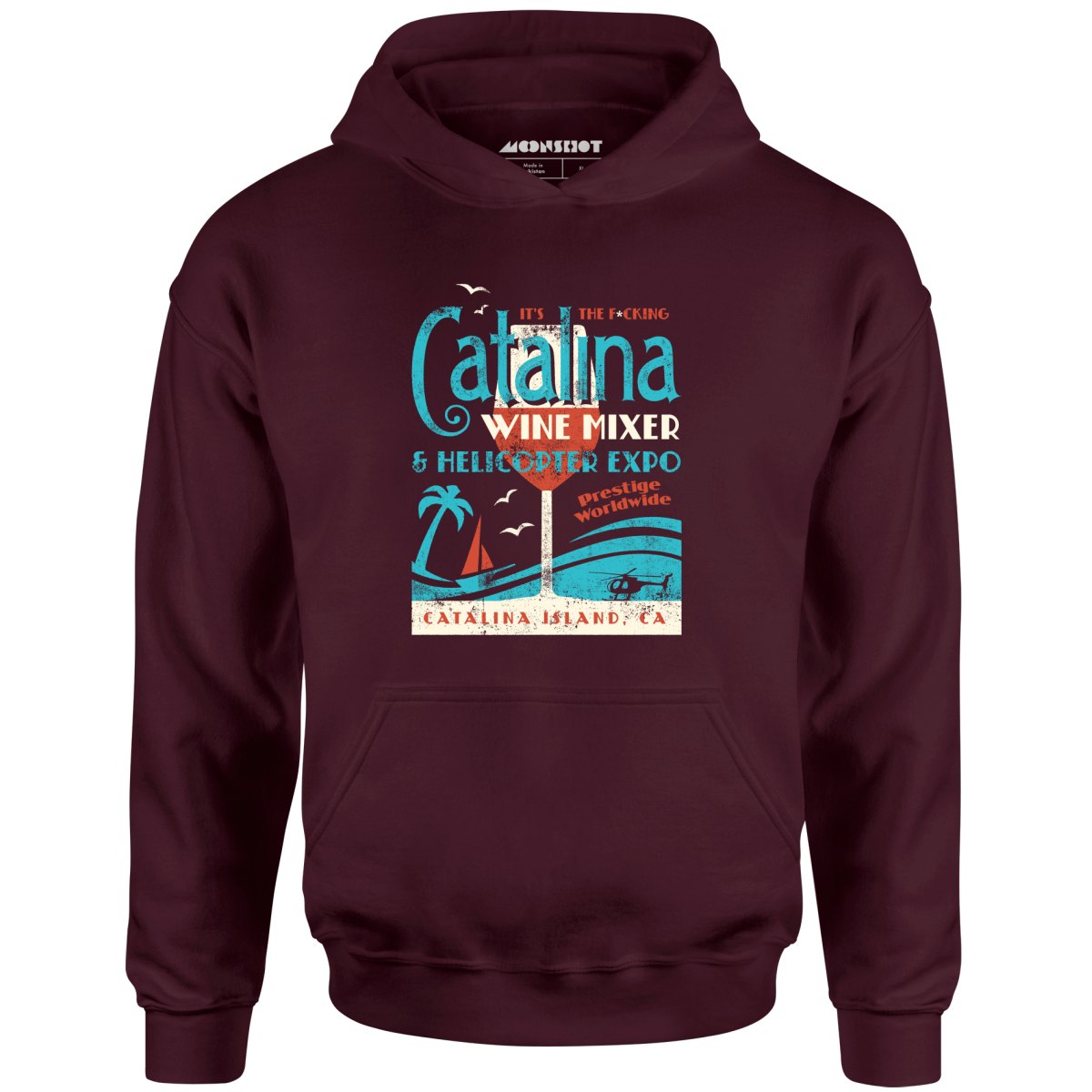The Catalina Wine Mixer & Helicopter Expo - Unisex Hoodie