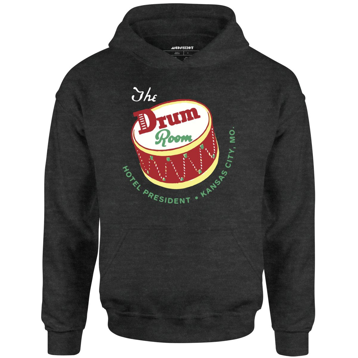 The Drum Room - Kansas City, MO - Vintage Restaurant - Unisex Hoodie