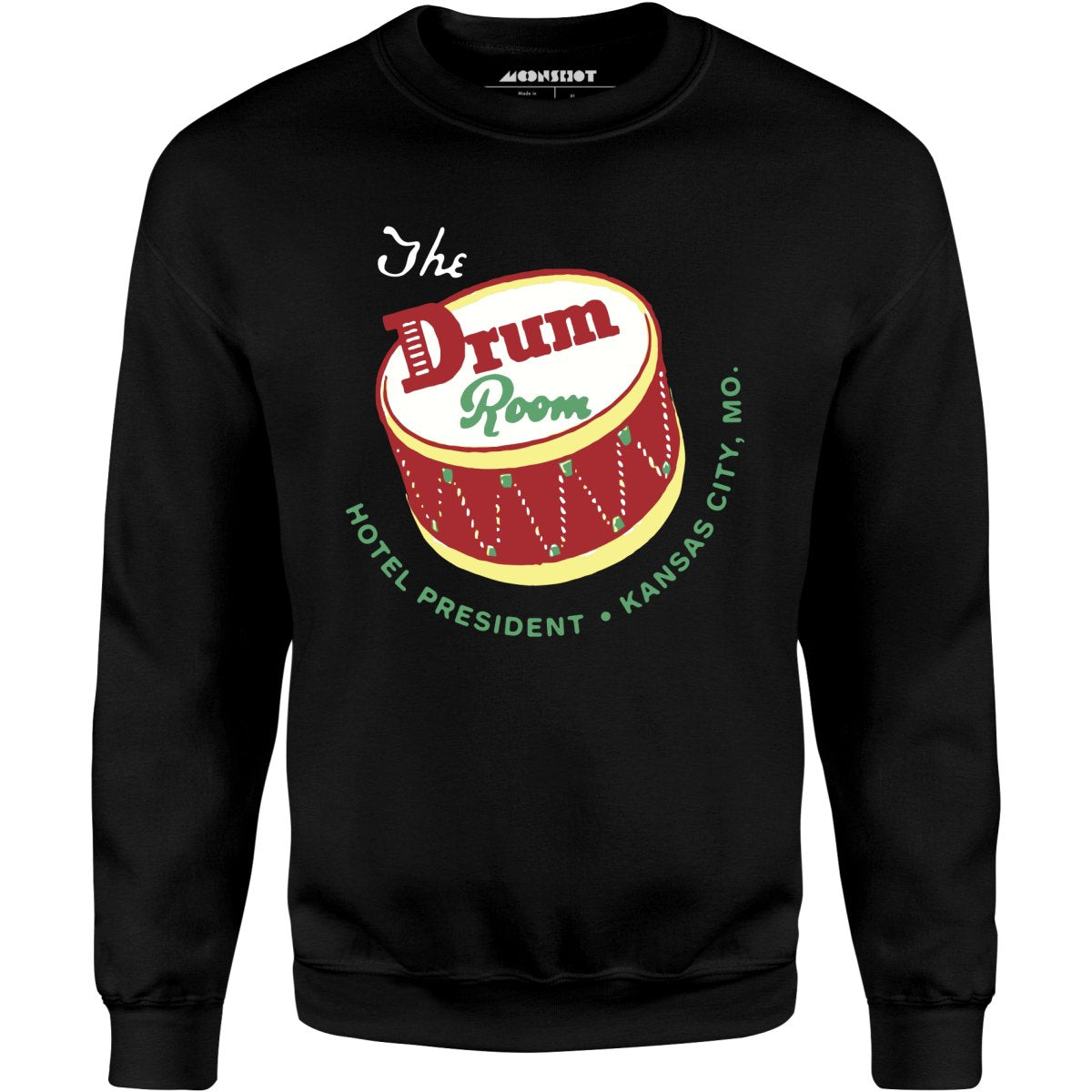 The Drum Room - Kansas City, MO - Vintage Restaurant - Unisex Sweatshirt