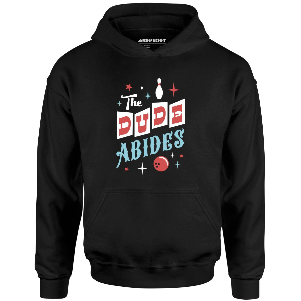 The Dude Abides Retro - Unisex Hoodie