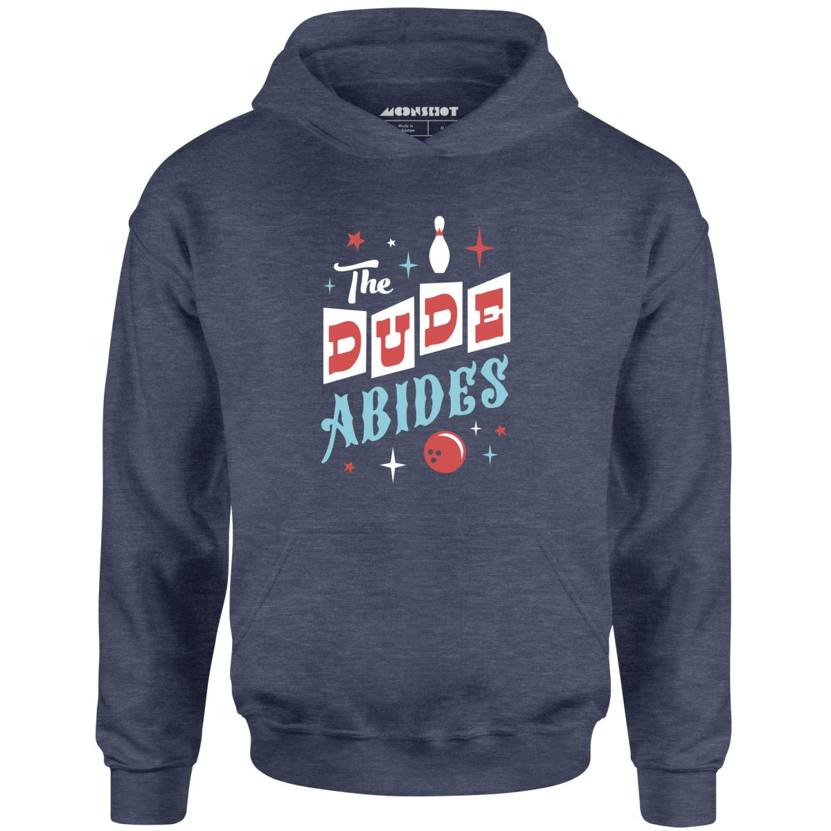 The Dude Abides Retro - Unisex Hoodie