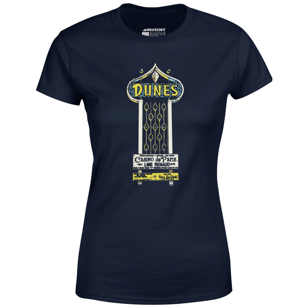 The Dunes Hotel Sign - Vintage Las Vegas - Women's T-Shirt