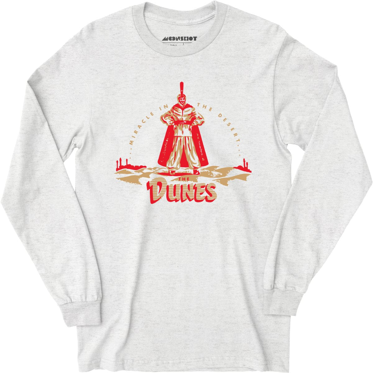The Dunes Miracle in the Desert - Vintage Las Vegas - Long Sleeve T-Shirt
