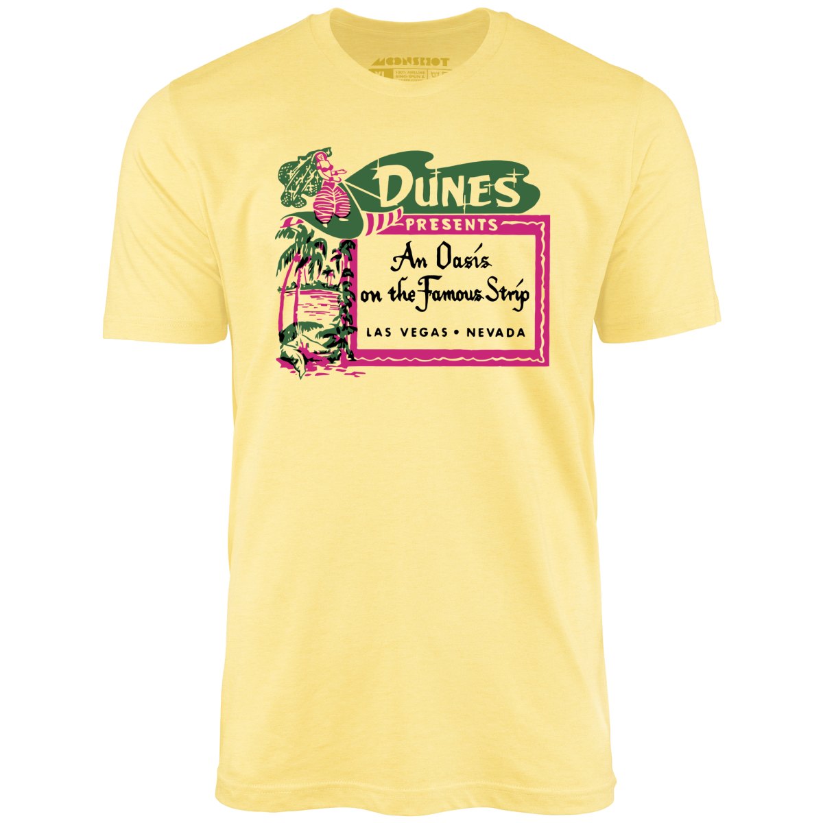 The Dunes - Oasis on the Strip - Vintage Las Vegas - Unisex T-Shirt