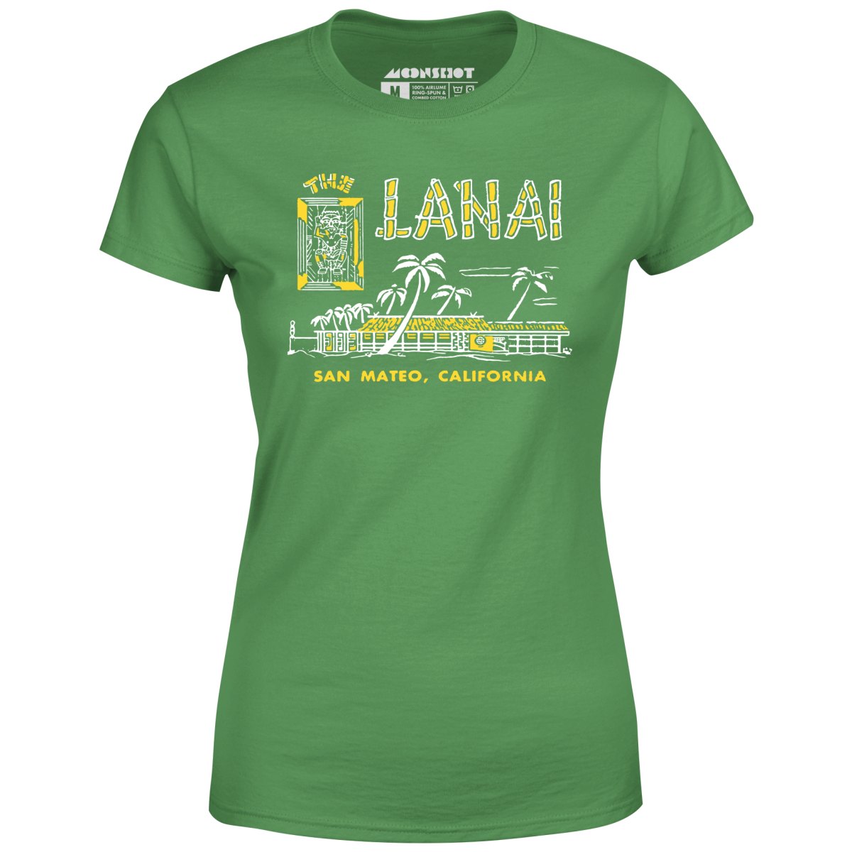 The Lanai - San Mateo, CA - Vintage Tiki Bar - Women's T-Shirt