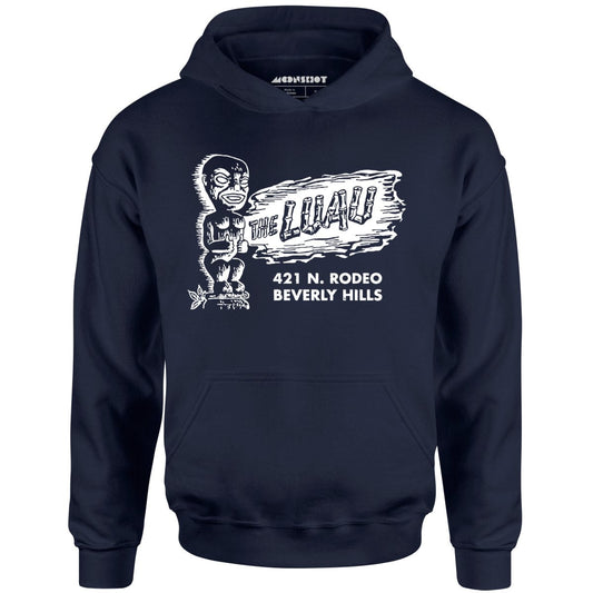 The Luau - Beverly Hills, CA - Vintage Tiki Bar - Unisex Hoodie