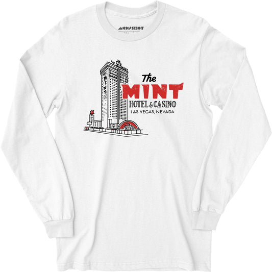 The Mint Hotel & Casino - Vintage Las Vegas - Long Sleeve T-Shirt