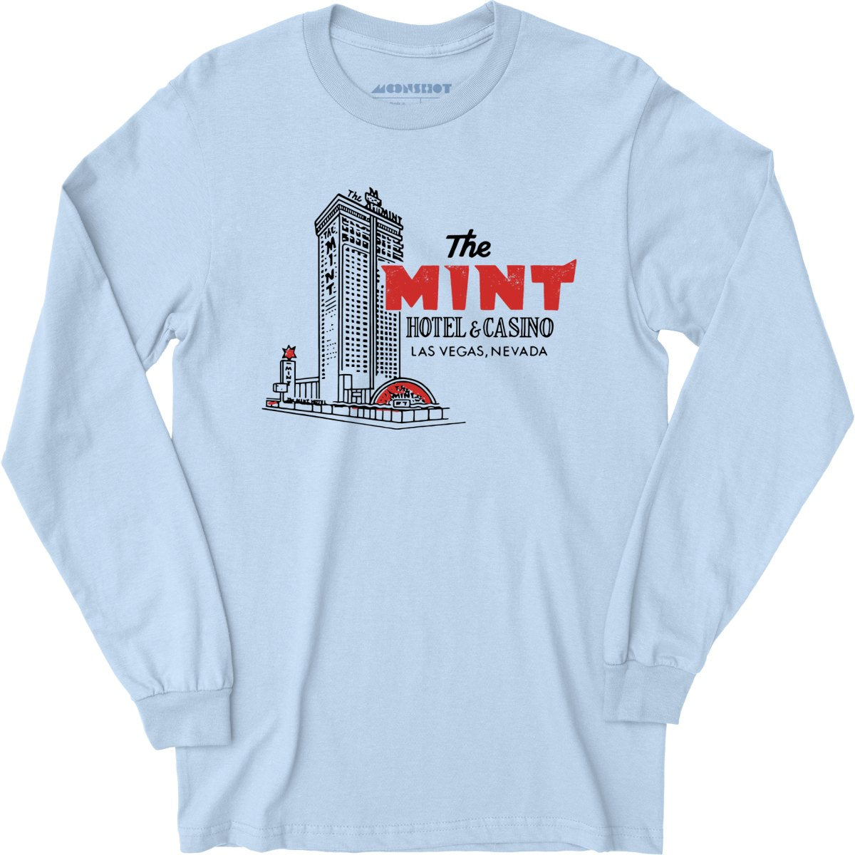 The Mint Hotel & Casino - Vintage Las Vegas - Long Sleeve T-Shirt