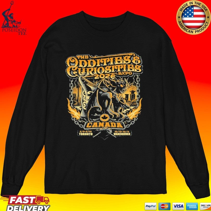 The Oddities & Curiosities Expo May 9-10 2026 Toronto T-shirt