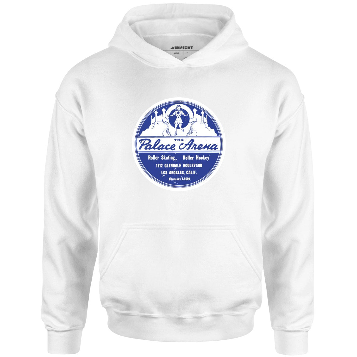 The Palace Arena - Los Angeles, CA - Vintage Roller Rink - Unisex Hoodie