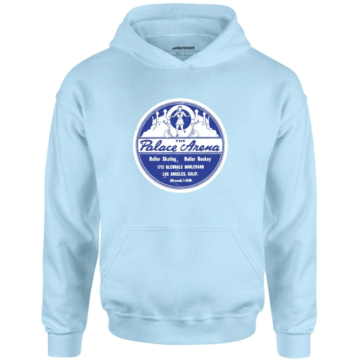 The Palace Arena - Los Angeles, CA - Vintage Roller Rink - Unisex Hoodie
