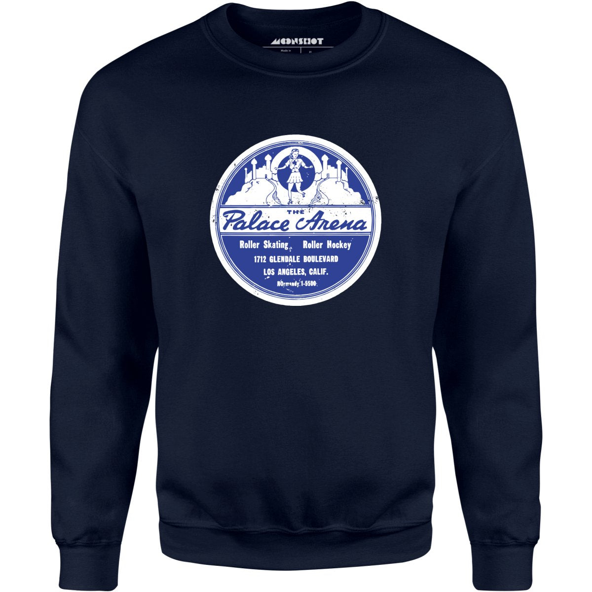 The Palace Arena - Los Angeles, CA - Vintage Roller Rink - Unisex Sweatshirt