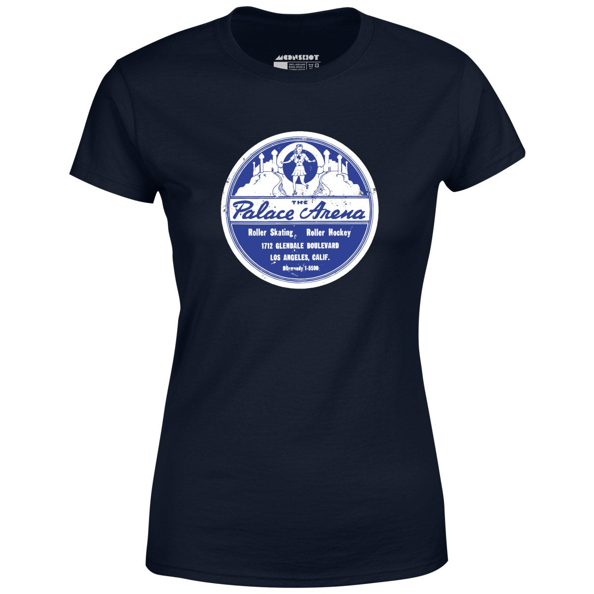 The Palace Arena - Los Angeles, CA - Vintage Roller Rink - Women's T-Shirt