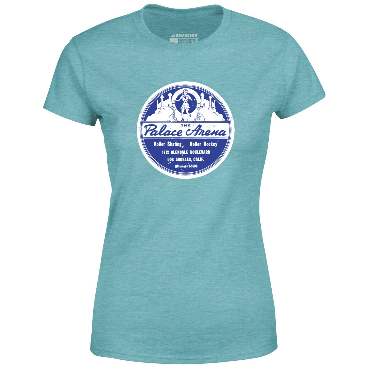 The Palace Arena - Los Angeles, CA - Vintage Roller Rink - Women's T-Shirt
