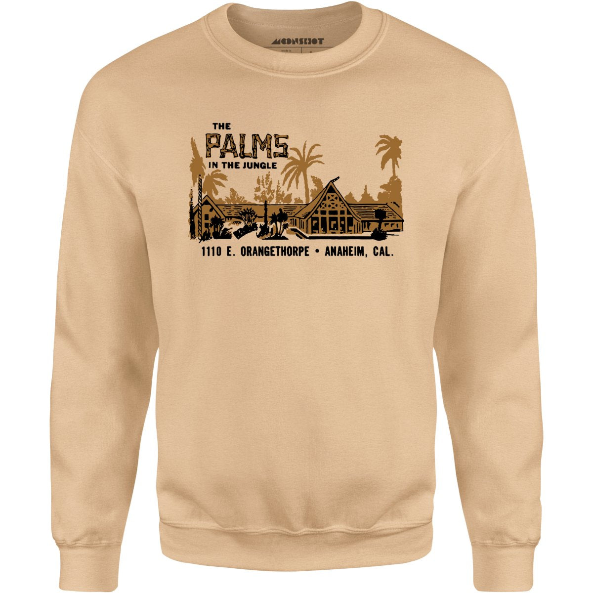 The Palms in the Jungle - Anaheim, CA - Vintage Restaurant - Unisex Sweatshirt
