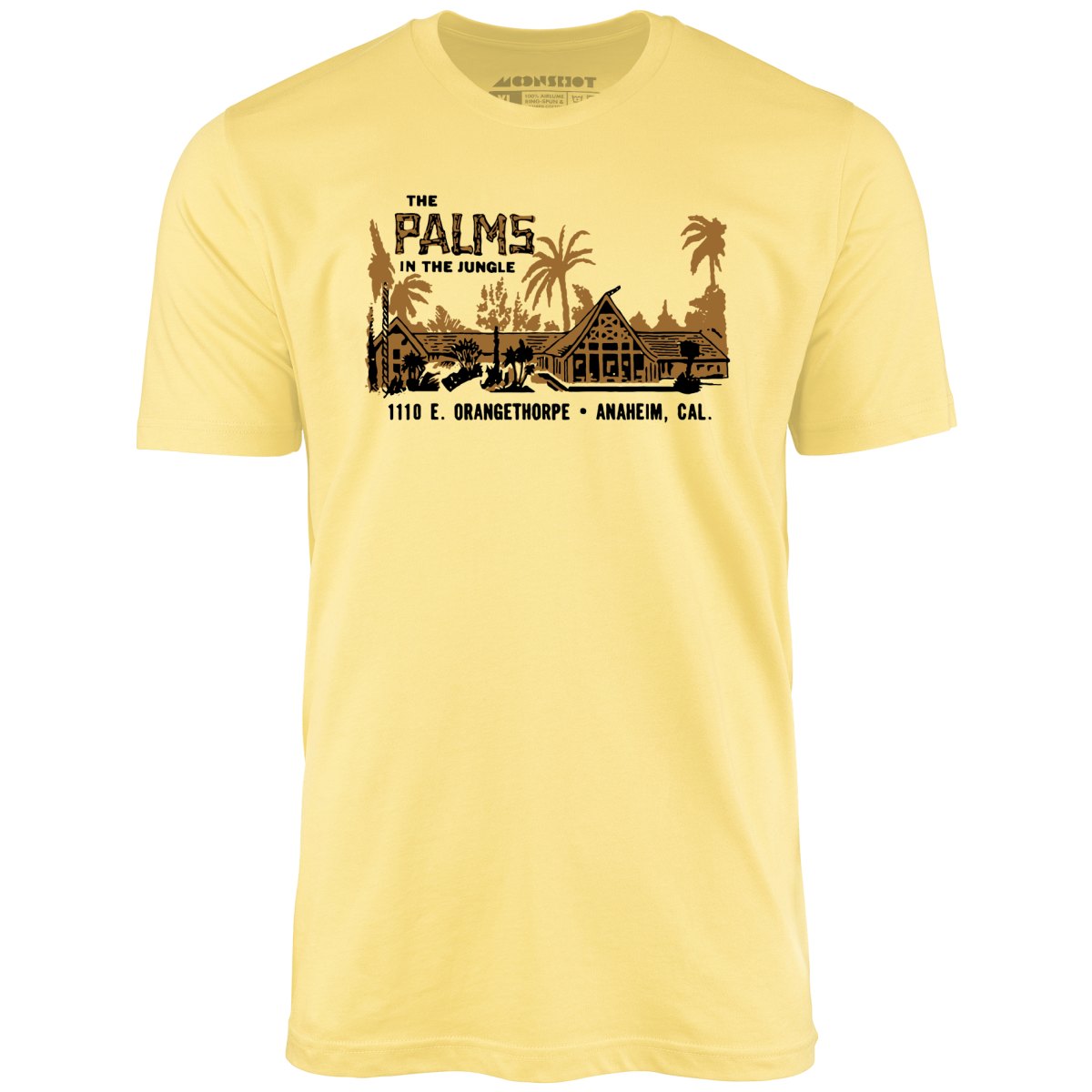 The Palms in the Jungle - Anaheim, CA - Vintage Restaurant - Unisex T-Shirt