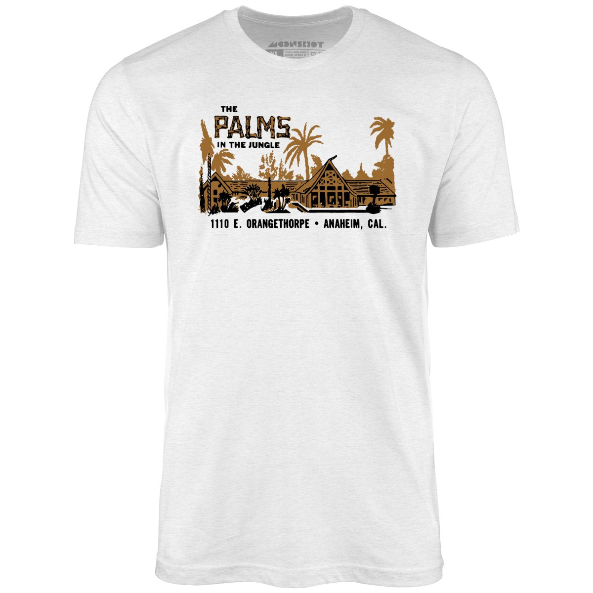 The Palms in the Jungle - Anaheim, CA - Vintage Restaurant - Unisex T-Shirt