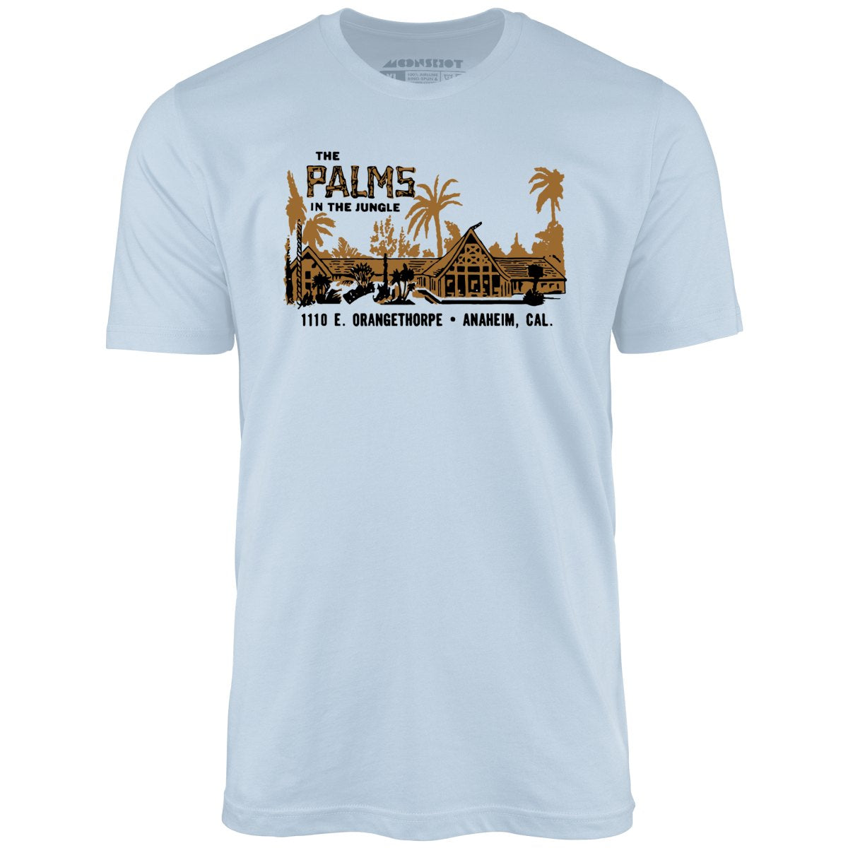 The Palms in the Jungle - Anaheim, CA - Vintage Restaurant - Unisex T-Shirt