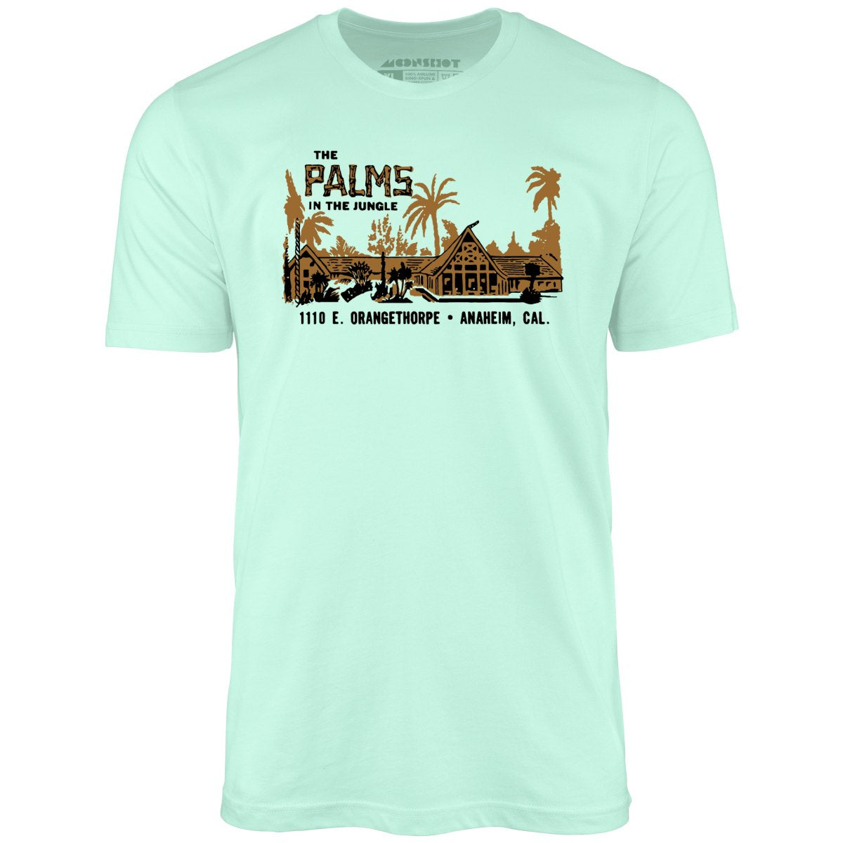 The Palms in the Jungle - Anaheim, CA - Vintage Restaurant - Unisex T-Shirt