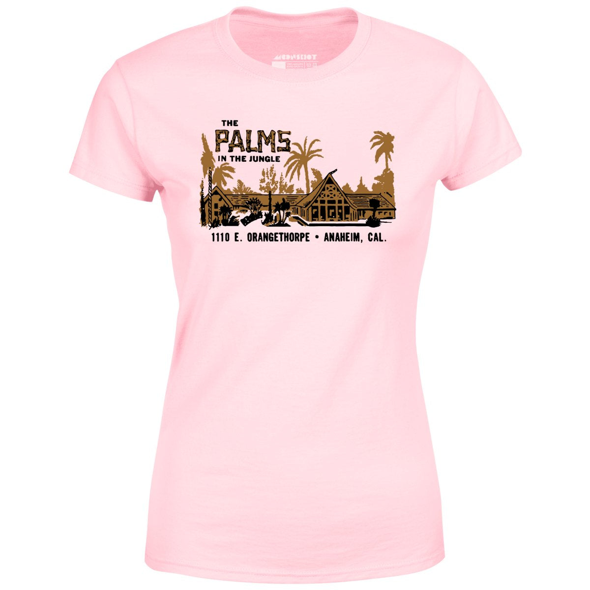 The Palms in the Jungle - Anaheim, CA - Vintage Restaurant - Women's T-Shirt