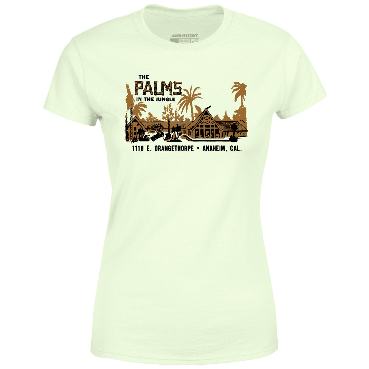 The Palms in the Jungle - Anaheim, CA - Vintage Restaurant - Women's T-Shirt