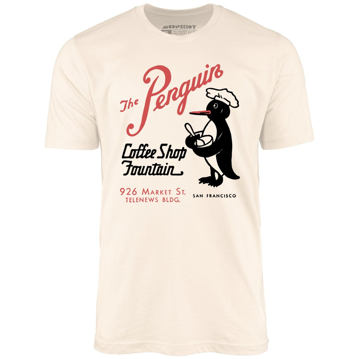 The Penguin - San Francisco, CA - Vintage Restaurant - Unisex T-Shirt