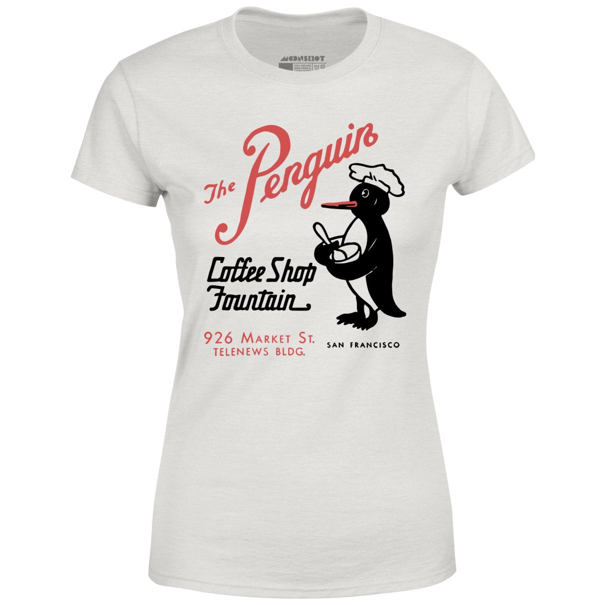 The Penguin - San Francisco, CA - Vintage Restaurant - Women's T-Shirt