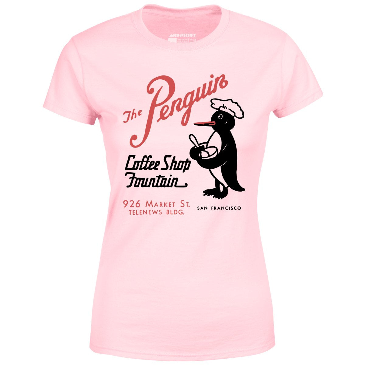 The Penguin - San Francisco, CA - Vintage Restaurant - Women's T-Shirt