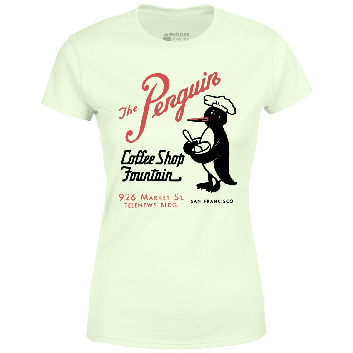 The Penguin - San Francisco, CA - Vintage Restaurant - Women's T-Shirt