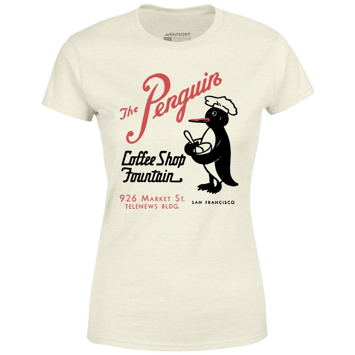 The Penguin - San Francisco, CA - Vintage Restaurant - Women's T-Shirt