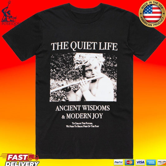 The Quiet Life Ancient Wisdom And Modern Joy Pigment Dye T-shirt