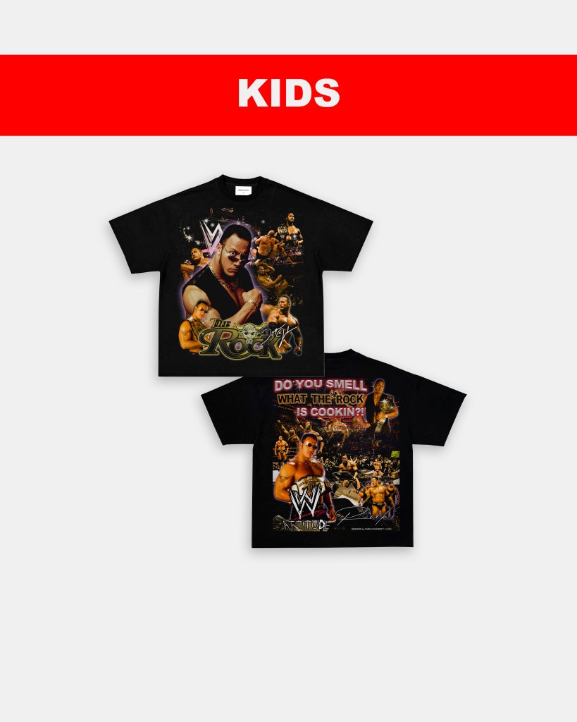 THE ROCK - KIDS TEE - [DS] - clothing by TeeHivey.com (Image 1)