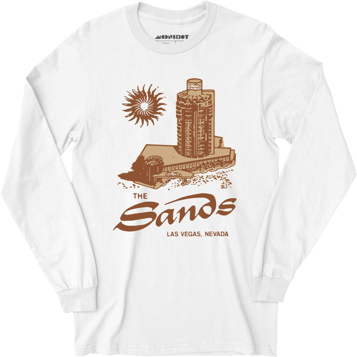 The Sands Hotel - Vintage Las Vegas - Long Sleeve T-Shirt