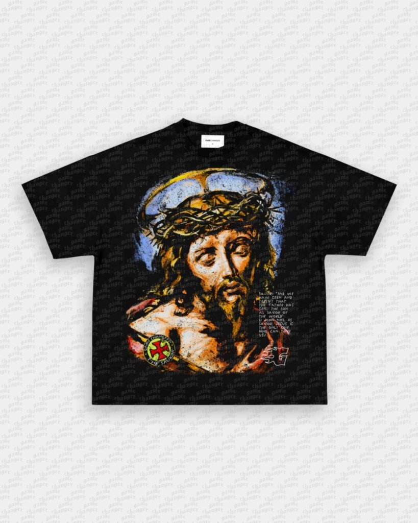 THE SAVIOR V2 TEE - clothing by TeeHivey.com (Image 1)