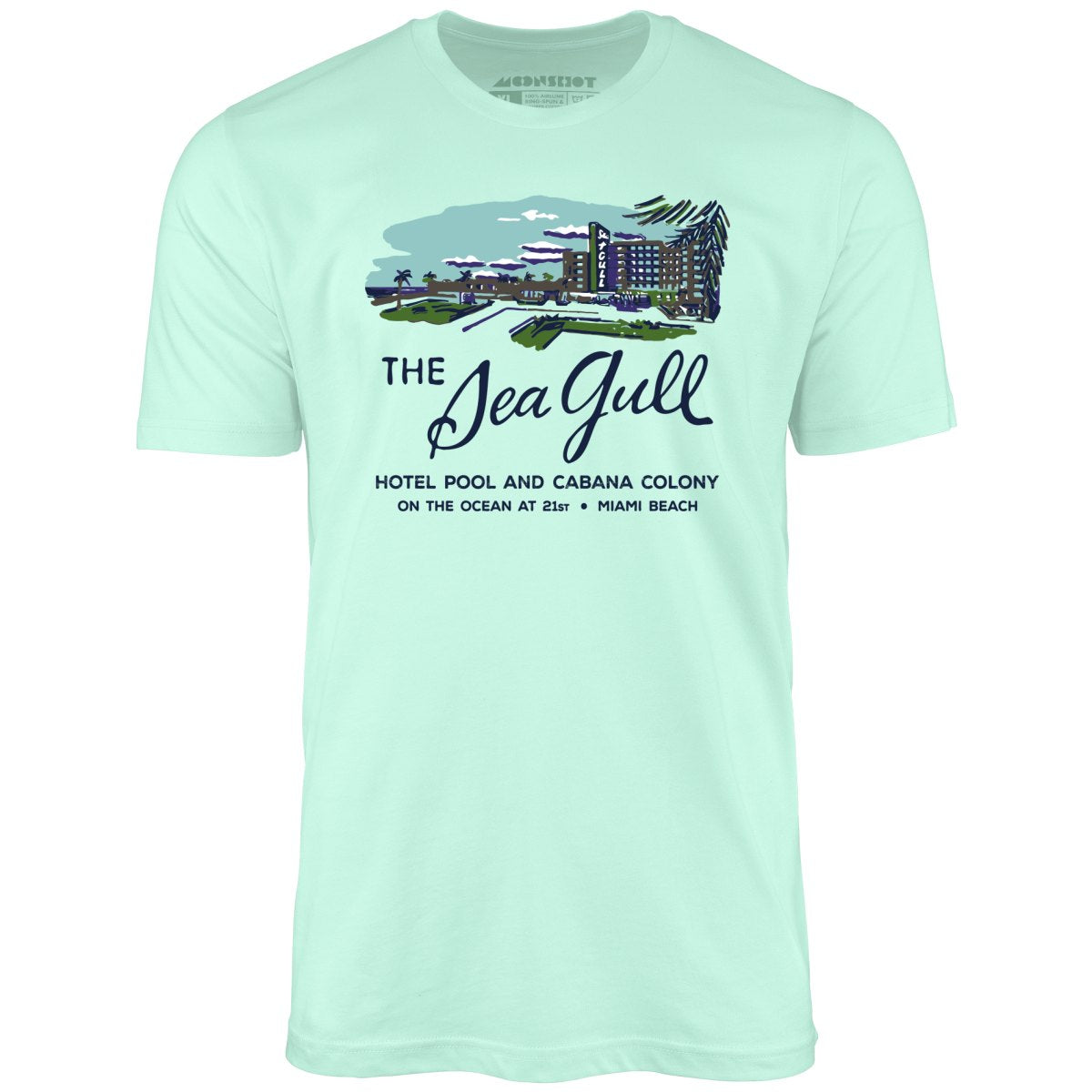 The Sea Gull - Miami, FL - Vintage Hotel - Unisex T-Shirt