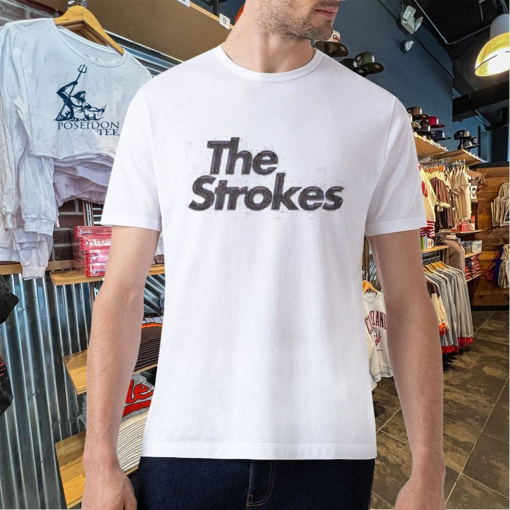 The Strokes Oil Slick Logo T-shirt