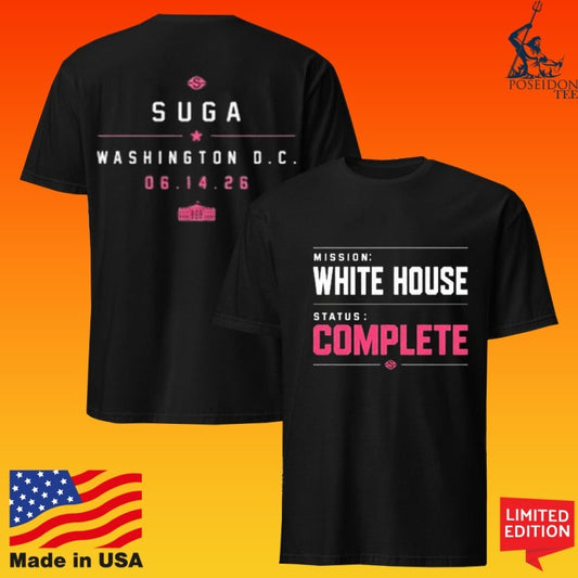 The Suga Mission White House Status Complete 6.14.26 T-shirt
