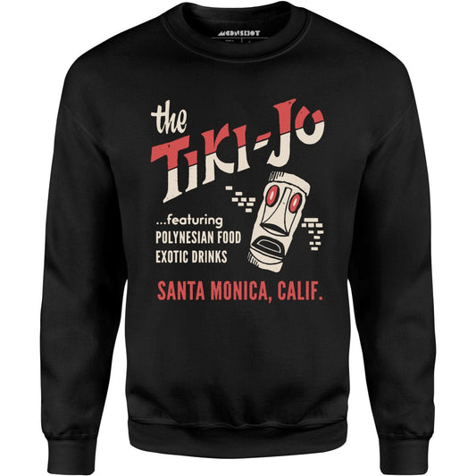 The Tiki-Jo - Santa Monica, CA - Vintage Tiki Bar - Unisex Sweatshirt