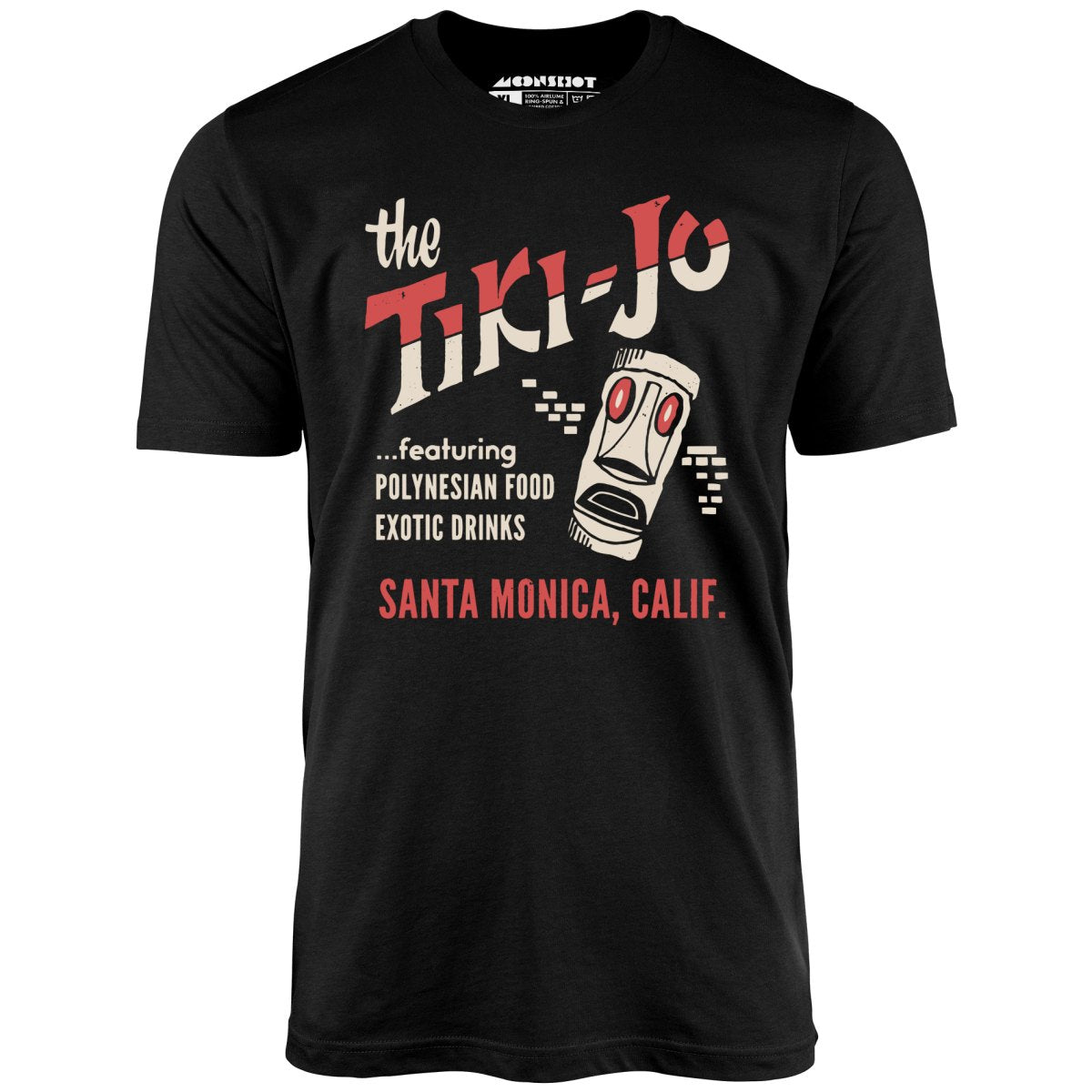 The Tiki-Jo - Santa Monica, CA - Vintage Tiki Bar - Unisex T-Shirt