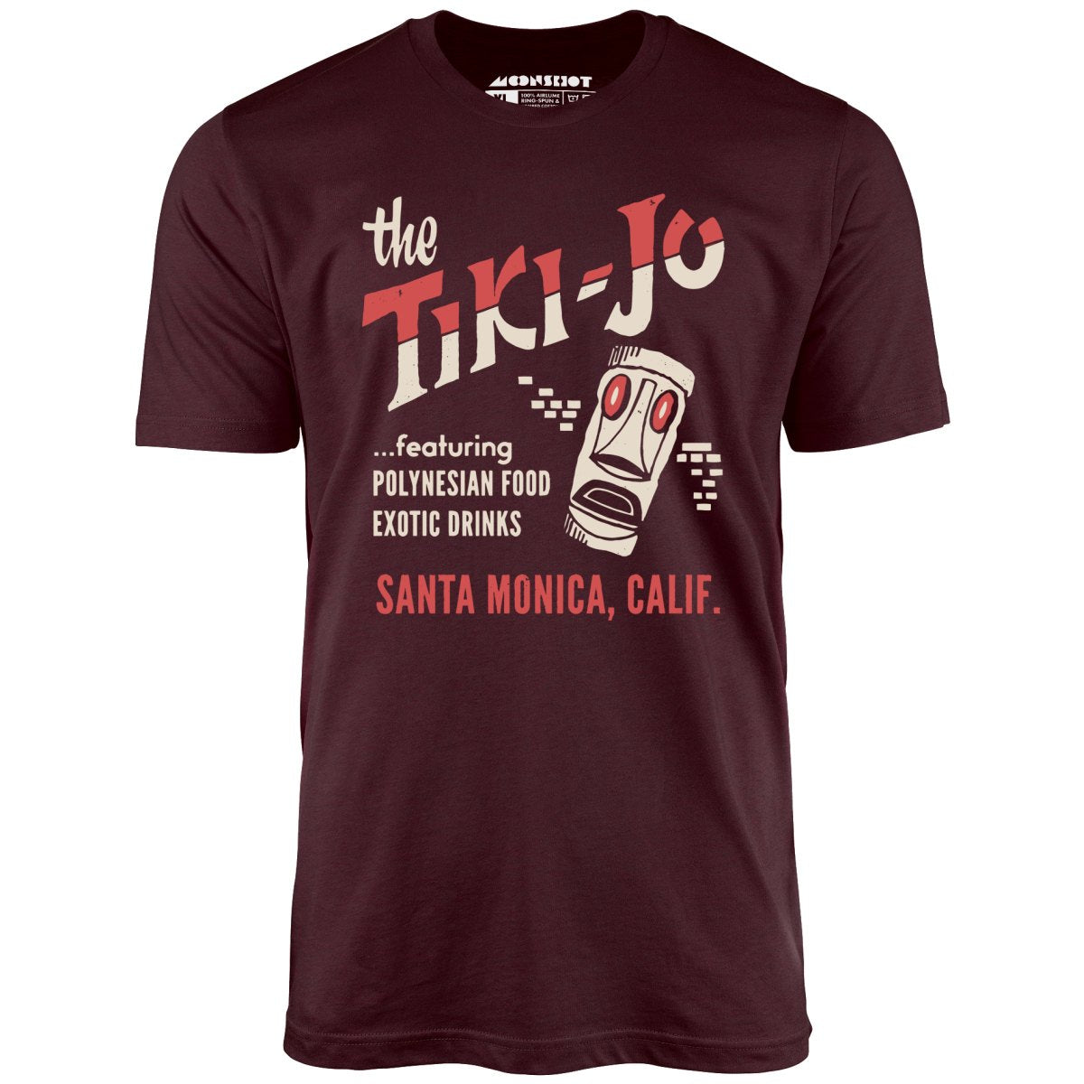 The Tiki-Jo - Santa Monica, CA - Vintage Tiki Bar - Unisex T-Shirt