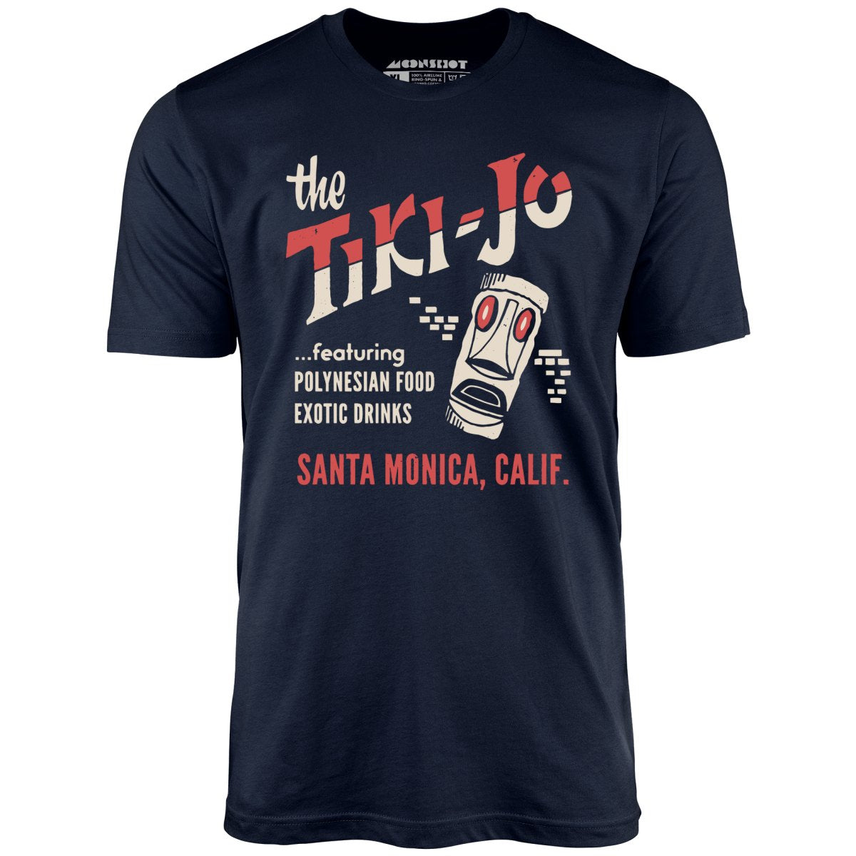 The Tiki-Jo - Santa Monica, CA - Vintage Tiki Bar - Unisex T-Shirt