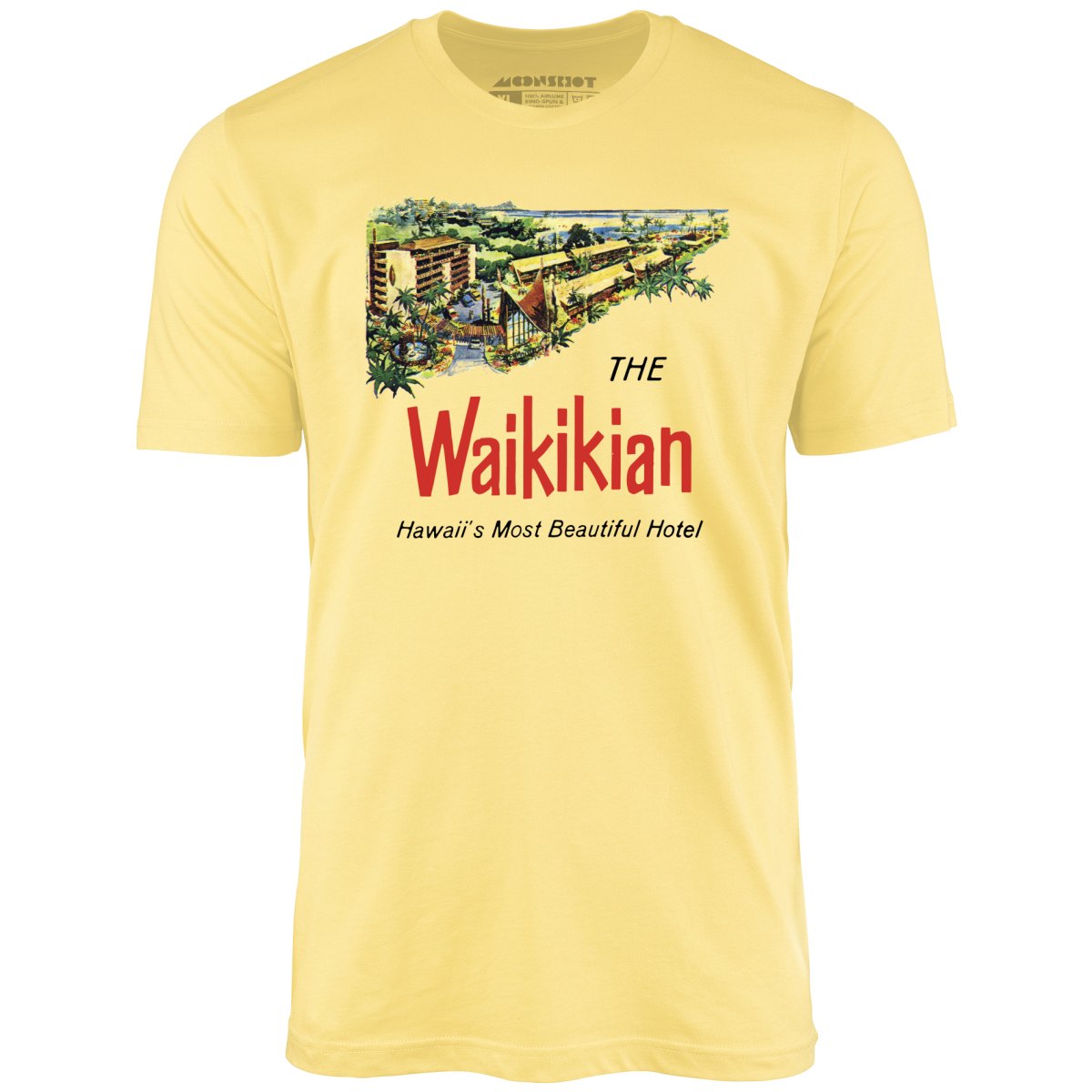 The Waikikian - Waikiki, HI - Vintage Hotel - Unisex T-Shirt