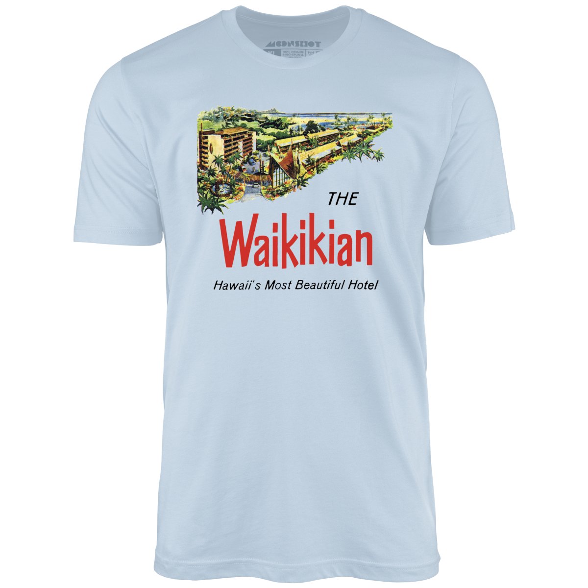 The Waikikian - Waikiki, HI - Vintage Hotel - Unisex T-Shirt