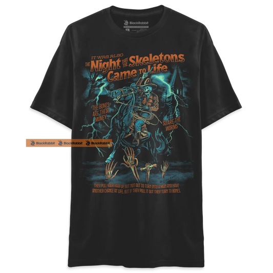I Think You Should Leave The Night The Skeletons Came To Life Skeleton Song Tim Robinson Retro Unisex Classic T-Shirt